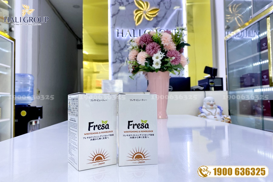 Viên uống trắng da chống nắng Fresa Nhật Bản có tốt thật không?
