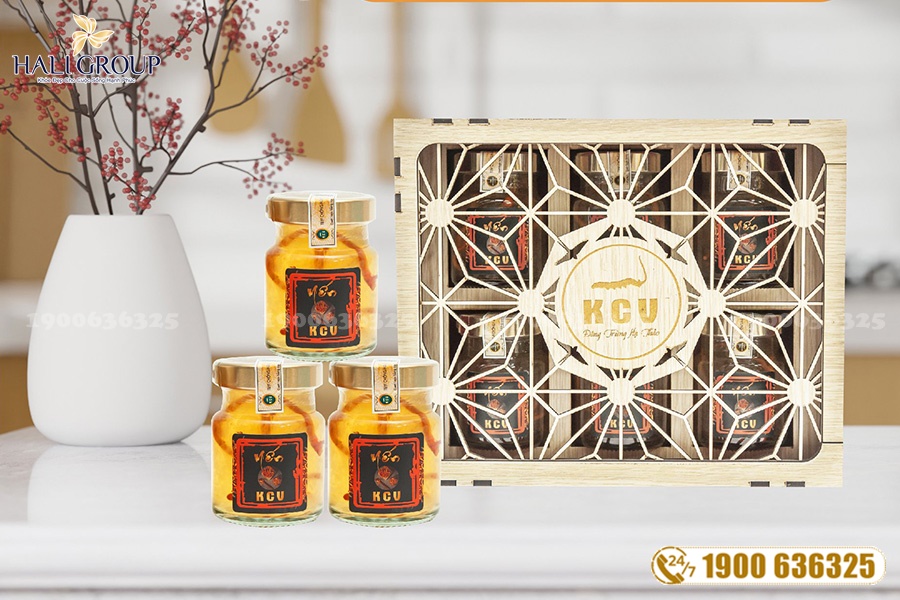 Nơi bán Yến ĐTHT Kim Cương Vàng Hộp Gỗ 6 Lọ chính hãng