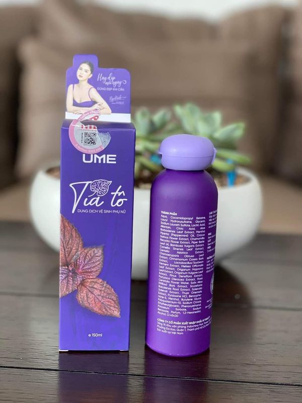 Version Dung dịch vệ sinh  Phụ Nữ Tía Tô UME Ngọc Trinh có tốt không?